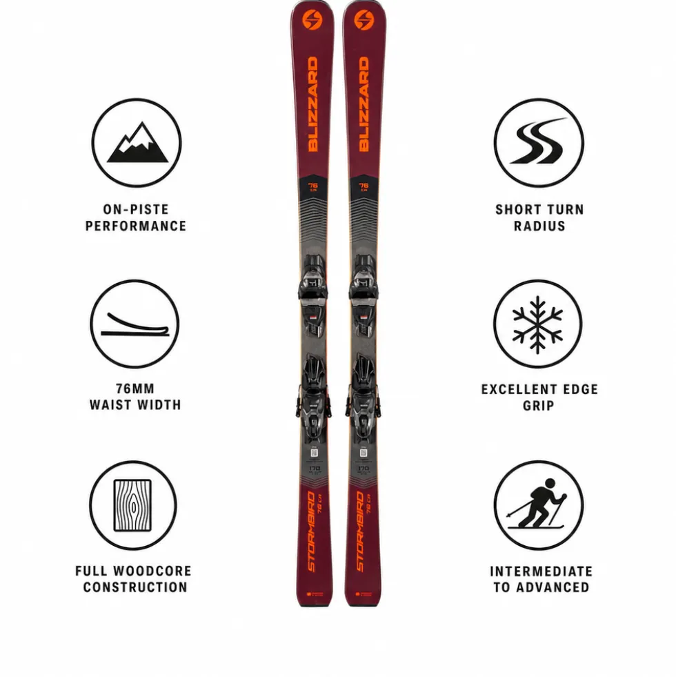 Set sci alpino Stormbird 76 Ca + att
