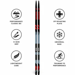 Set sci nordico X-Ium R-Skin + att