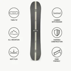 Set snowboard Agenda + att