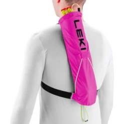 Stöckehalter Leki Trail Running Quiver Neon Pink Black
