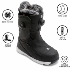 Stivali DC Mora Black/ White