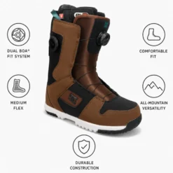 Stivali DC Phase Boa Pro Brown