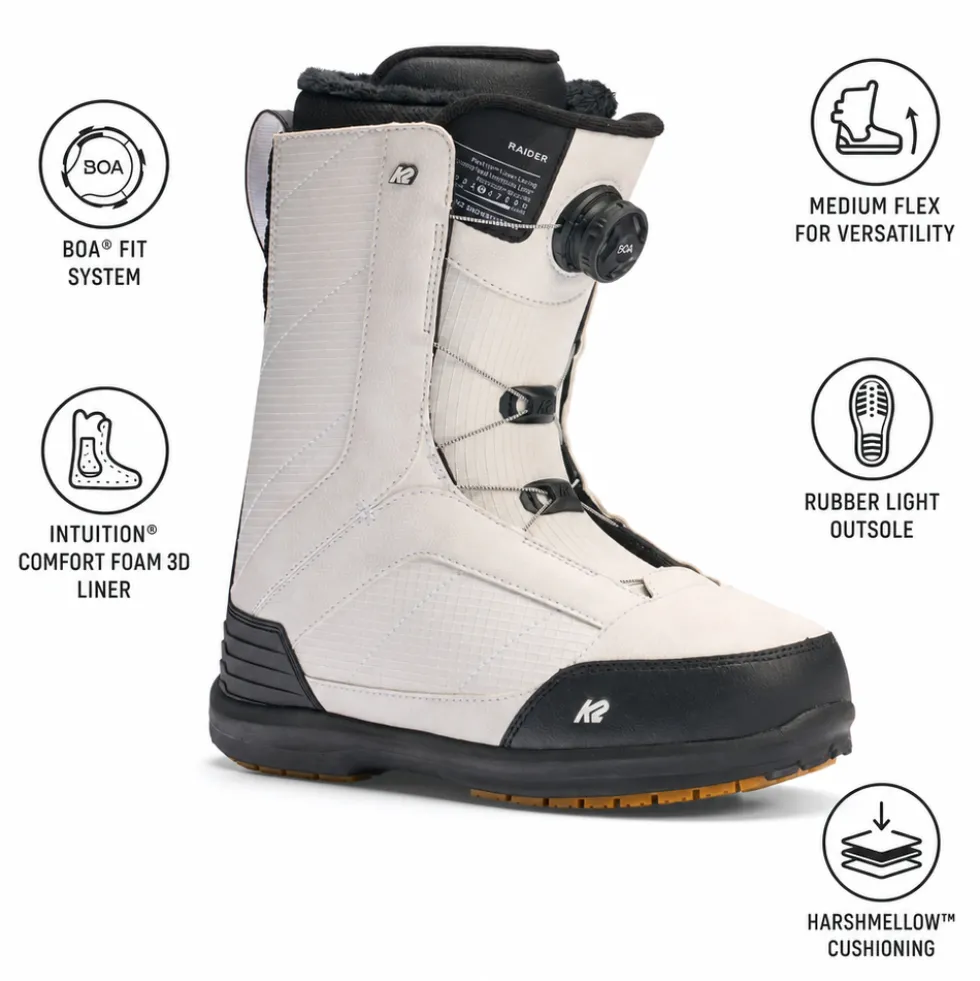 Stivali K2 Raider White