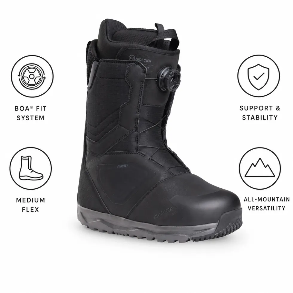 Stivali Nidecker Cascade Black