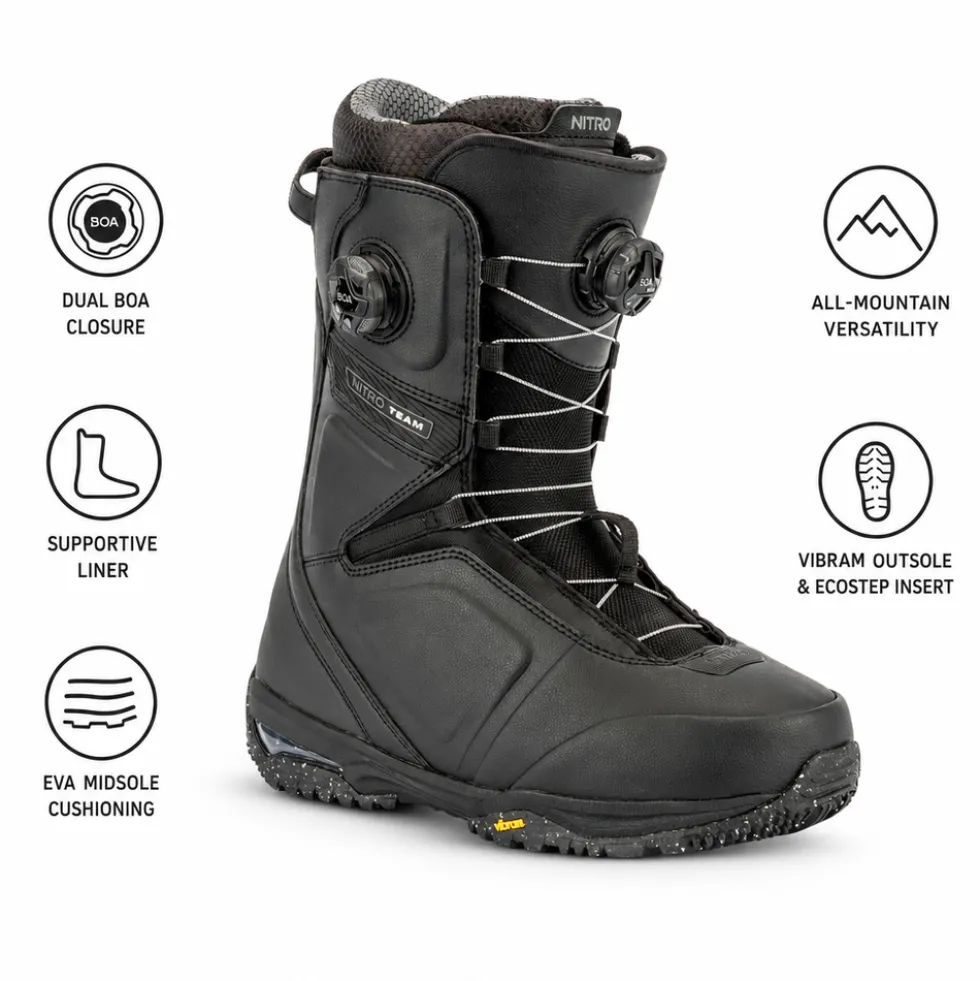 Stivali Nitro Team Boa Black