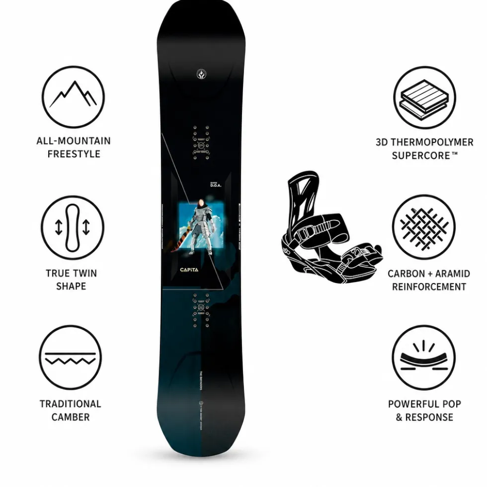 Tavola snowboard Capita Super D.O.A