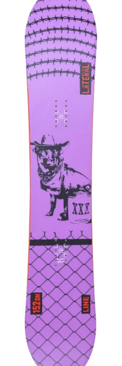 Tavola snowboard Line Lateral