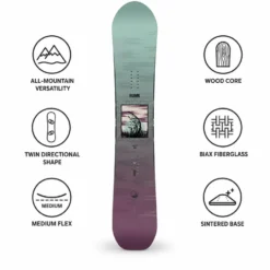 Tavola snowboard Rome Muse