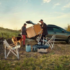 Tavole Dometic Go Compact Camp Table Bamboo
