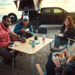 Tavole Dometic Go Compact Camp Table Bamboo
