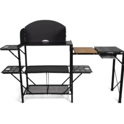 Tavole Kampa Slimchef Stand Kitchen Black