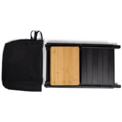 Tavole Kampa Slimchef Stand Kitchen Black