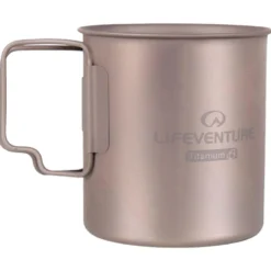 Tazze Lifeventure Titanium Mug Silver