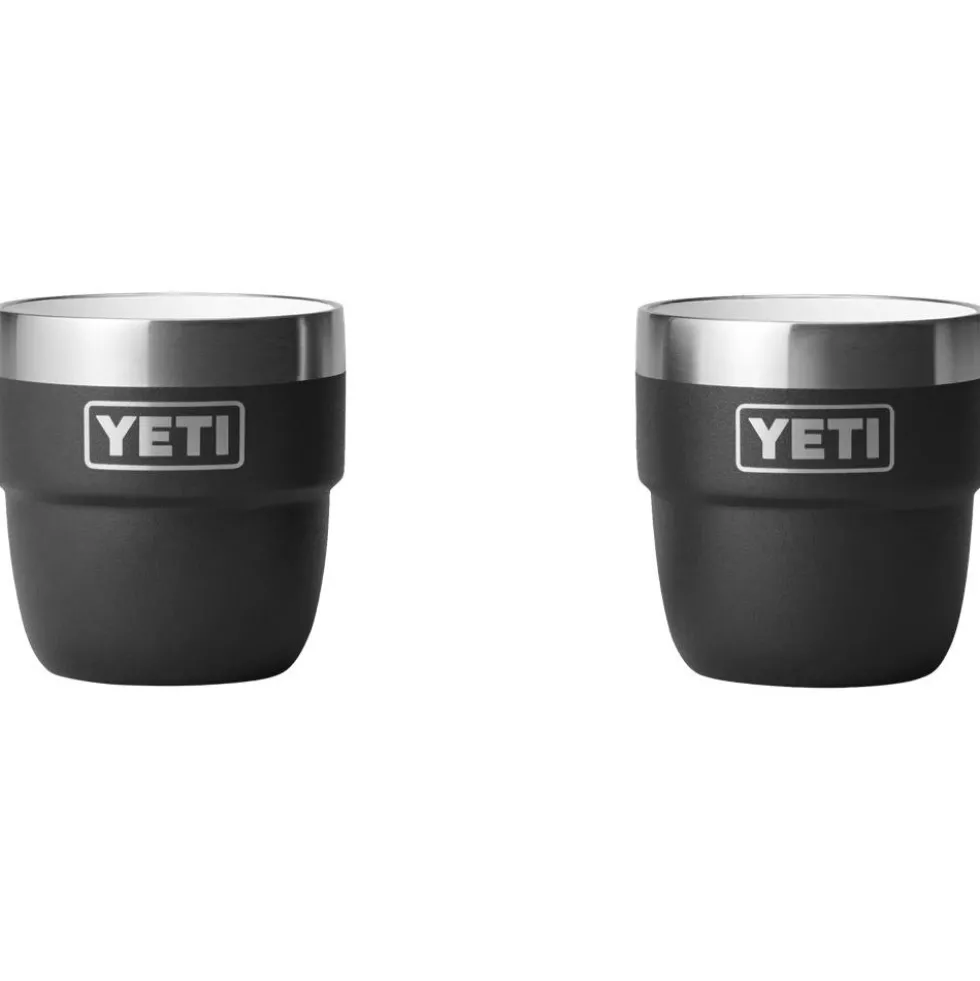 Tazze Yeti Espresso Cup 4 Oz (118 ml) x2 Black