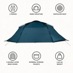 Tende Kampa Mossborn 02 Aegean Charcoal