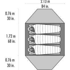 Tende MSR Elixir 3 Gray