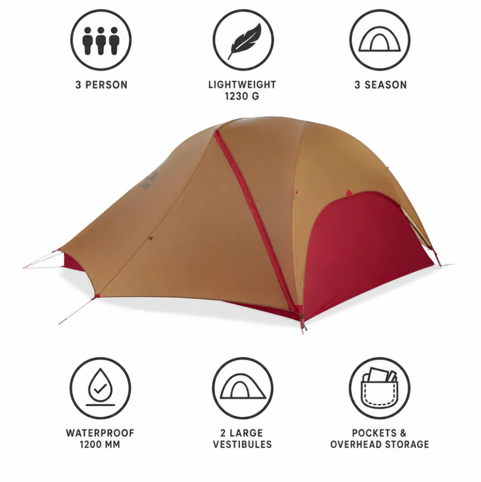 Tende MSR Freelite 3 Tan