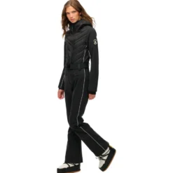 Tuta Superdry Luxe Ski Suit W's Black