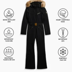 Tuta Superdry Ski Suit Black