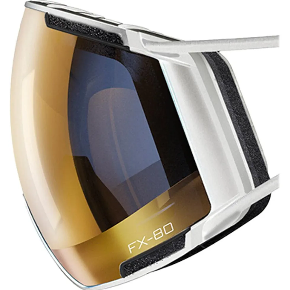 Visiera Casco Fx-80 MagnetLink Vautron+ Weiss