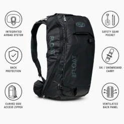 Zaino anti valanga con airbag BCA Float E2 25L Black