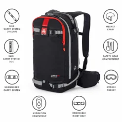 Zaino Arva Ride 24 Black