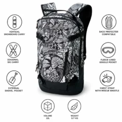 Zaino Dakine Womens Heli Pack 12L Kingdom Black