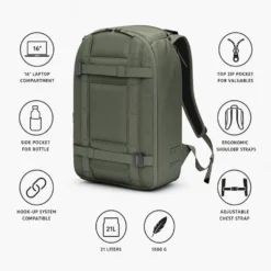 Zaino Db Ramverk Backpack 21L Moss Green