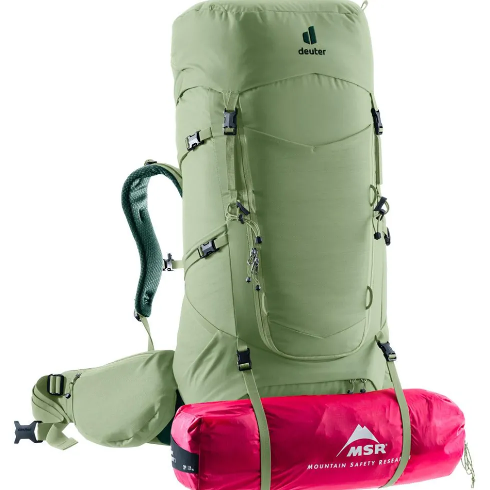 Zaino Deuter Aircontact Core 55+10 SL Grove Ivy