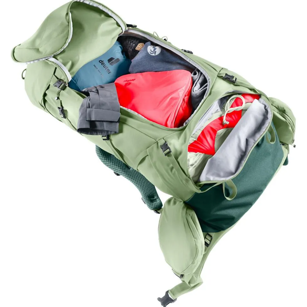 Zaino Deuter Aircontact Core 55+10 SL Grove Ivy