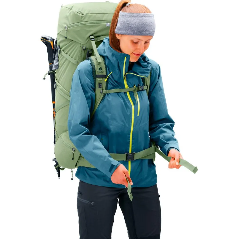 Zaino Deuter Aircontact Core 55+10 SL Grove Ivy