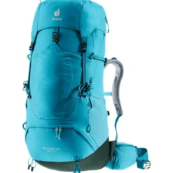 Zaino Deuter Aircontact Lite 45+10 SL Lagoon Ivy