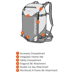 Zaino Dynafit Free 34 Backpack Black Out