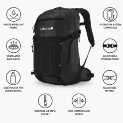 Zaino Lafuma Access 20 Venti Black