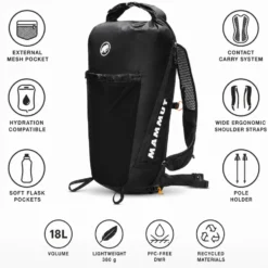 Zaino Mammut Aenergy 18 Black