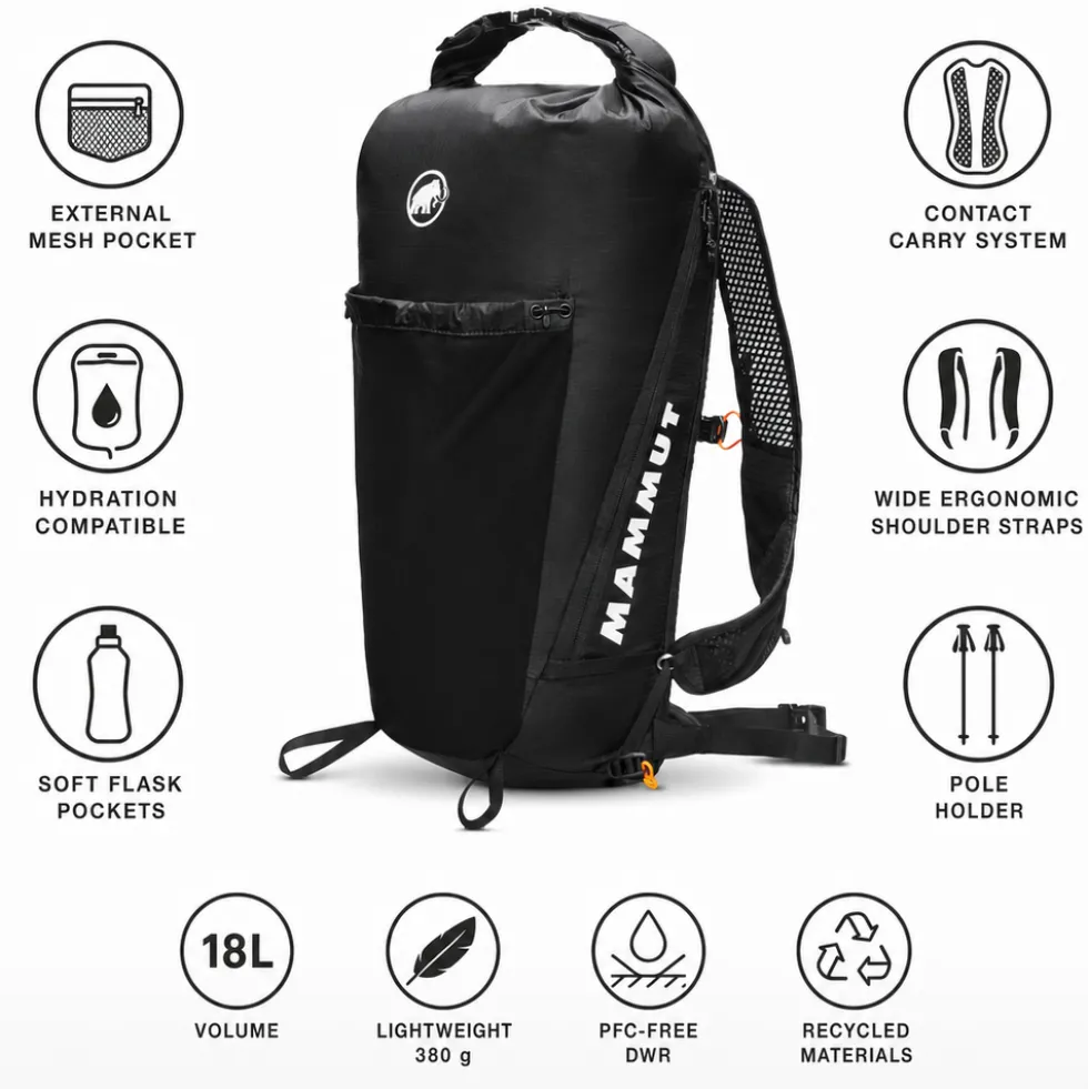 Zaino Mammut Aenergy 18 Black