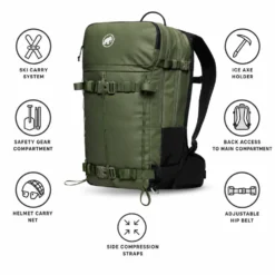 Zaino Mammut Nirvana 28 Marsh Black