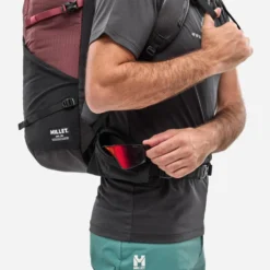 Zaino Millet Ubic 25 E-Black Dark Red