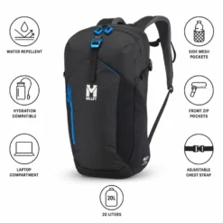 Zaino Millet Ubic 20L E-Black