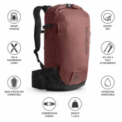 Zaino Ortovox Free Rider 26 S Chestnut