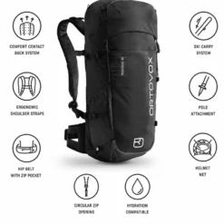 Zaino Ortovox Traverse 30 Black Raven