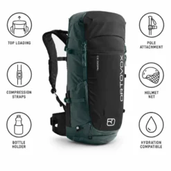 Zaino Ortovox Traverse 38 S Dark Arctic Grey