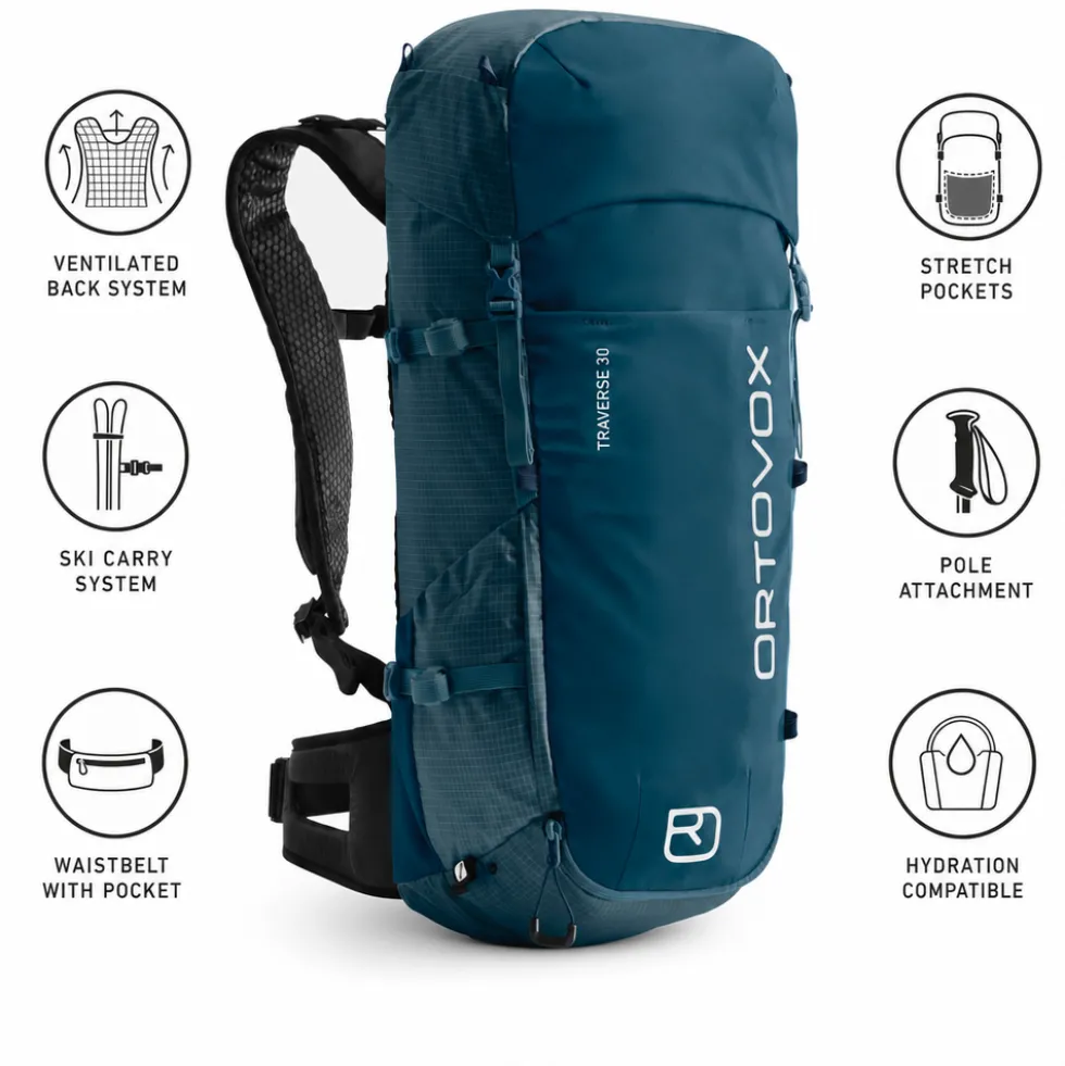 Zaino Ortovox Traverse 30 Sea Surface