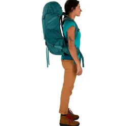 Zaino Osprey Renn 50 Cascade Blue Melon Orange