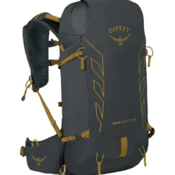 Zaino Osprey Talon Velocity 20 Dark Charcoal Tumbleweed Yellow