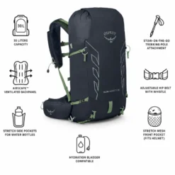 Zaino Osprey Talon Velocity 30 Sevres Blue