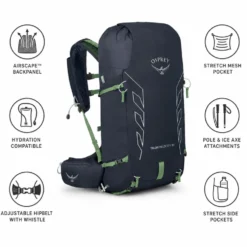 Zaino Osprey Tempest Velocity 30 Nocturnal Blue