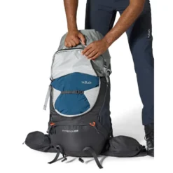 Zaino RAB Hyperon 65 Dark Pewter Anthracite