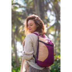 Zaino Ticket To The Moon Mini Backpack 15L Plum Hazelnut